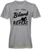 eat sleep bilard repeat bilardzista, męska szara koszulka,  koszulka dla bilardzisty, koszulka na bilard, dla chłopaka, dla męża, dla niego, na prezent, mucha nie siada, mns.jpg