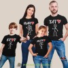 mama tata siostra brat serce zestaw czarnych koszulek dla taty, syna, mamy, córki na prezent, fajne koszulki, mucha nie siada, rodzina, mns.jpg