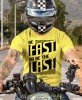 be fast or be the last, żółta koszulka motocyklowa męska, koszulka dla motocyklisty, na motocykl, na prezent dla miłośnika motocykli, motocykl.jpg