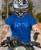 hearbeats motocykl, niebieska koszulka motocyklowa męska, koszulka dla motocyklisty, na motocykl, na prezent dla miłośnika motocykli, motocykl.jpg