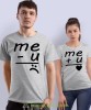 Me U, szare koszulki dla par, dla męża, dla żony, walentynki, fajne koszulki, t-shirty dla par, mucha nie siada, mns.jpg