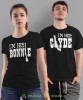 I'm his Bonnie I'm her Clyde, czarne koszulki dla par, dla męża, dla żony, walentynki, fajne koszulki, t-shirty dla par, na rocznicę, mucha nie siada, mns.jpg
