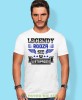 Legendy rodzą się w - Twój miesiąc urodzenia, biała męska koszulka urodzinowa, na urodziny, na prezent, fajna koszulka, dla chłopaka, dla męża, mucha nie siada, mns.jpg