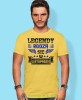 Legendy rodzą się w - Twój miesiąc urodzenia, żółta męska koszulka urodzinowa, na urodziny, na prezent, fajna koszulka, dla chłopaka, dla męża, mucha nie siada, mns.jpg