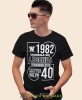 Urodziła się legenda - prawdziwe życie zaczyna się po 20 30 40 50 60 70, czarna męska koszulka urodzinowa, na urodziny, na prezent, fajna koszulka, dla chłopaka, dla męża, mucha nie siada, mns.jpg