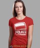 Made in Poland flaga, czerwona damska koszulka z nadrukiem, koszulka patriotyczna, koszulki z grafiką patriotyczną, orzeł polski, dla kobiet, koszulka Polska, koszulki Polska.jpg