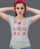 Polska - Orzeł - Polska Walcząca, szara damska koszulka z nadrukiem, koszulka patriotyczna, koszulki z grafiką patriotyczną, orzeł polski, dla kobiet, koszulka Polska, koszulki Polska.jpg