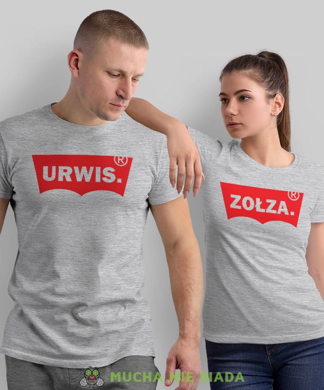 Urwis Zołza, szare koszulki dla par, dla męża, dla żony, dla chłopaka, dla dziewczyny, dla zakochanych, dla par, walentynki, fajne koszulki, t-shirty dla par, mucha nie siada, mns.jpg