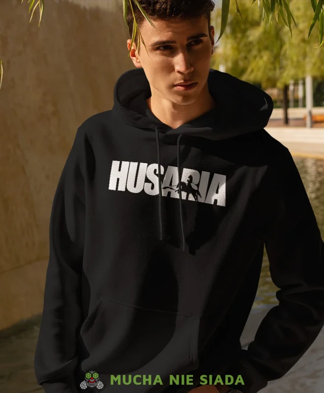Husaria, Husarz, męska bluza z kapturem, bluza patriotyczna, bluzy z grafiką patriotyczną, dla mężczyzny, bluzay patriotyczne, bluza Polska, bluzy patriotyczne z kapturem.webp