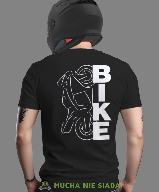 Bike Motocykl, czarna męska koszulka, koszulka dla motocyklisty, koszulki na motocykl, koszulka na motocykl, męska koszulka na motocykl na prezent dla miłośnika motocykli.jpg