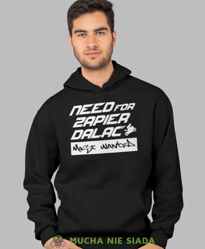 Need for zapier, czarna bluza z kapturem, bluza dla motocyklisty, bluzy na motocykl, bluza z kapturem na motocykl, męska bluza na motocykl, dla miłośnika motocykli.webp