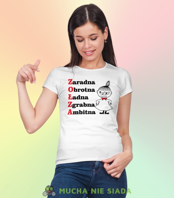 Zaradna zołza Damska koszulka Mała Mi