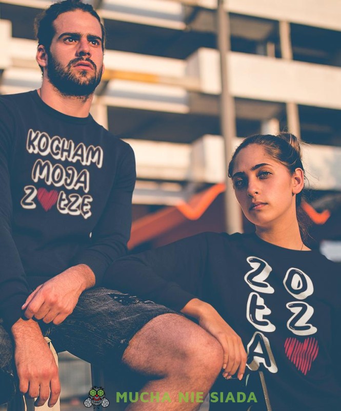 Zołza, Kocham moją zołze Bluzy dla par unisex