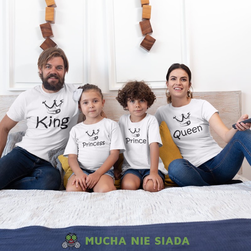 king, queen, prince, princess, korona, białe koszulki.jpg