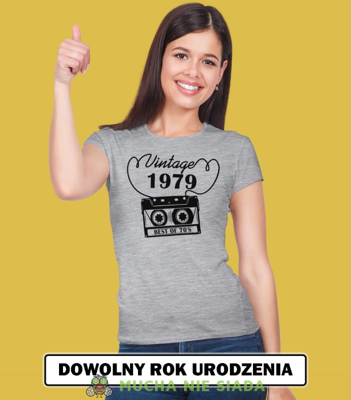 KASETA VINTAGE DAMSKA SZARA OPIS.jpg