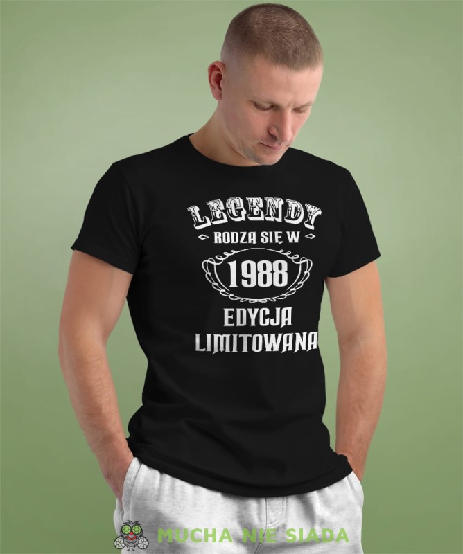 legendy rodzą się w... edycja limitowana granatowa czarna koszulka urodzinowa na urodziny.jpg