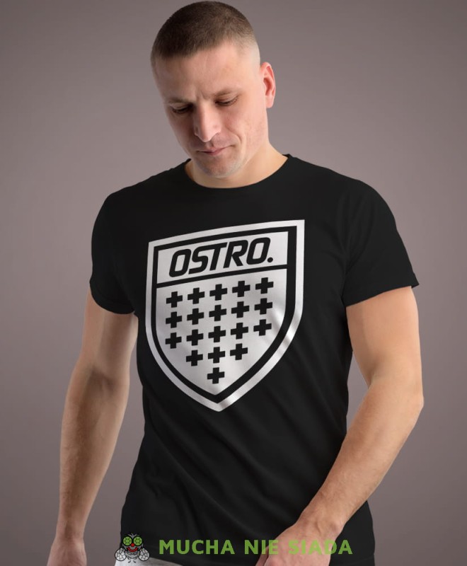 ostro czarna męska koszulka z nadrukiem na co dzień, na prezent, fajna koszulka.jpg