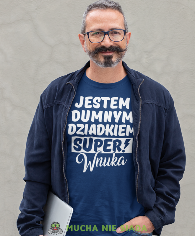 jestem dumnym dziadkiem super wnuka granatowa koszulka męska dla dziadka, na urodziny, na dzień dziadka, na prezent.jpg.png