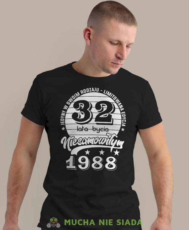 jedyny w swoim rodzaju - limitowana edycja, czarna męska koszulka urodzinowa, na urodziny, na prezent, fajna koszulka, dla chłopaka, dla mężajpg-min.jpg