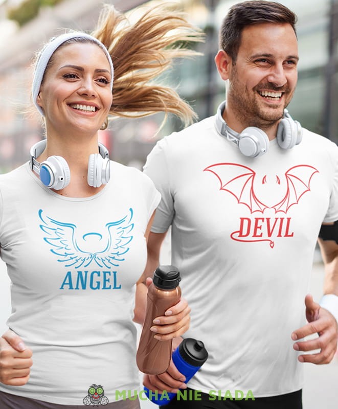 angel devil skrzydła, białe koszulki dla par, dla męża, dla żony, walentynki, fajne koszulki, t-shirty dla par, dla chłopaka, dla dziewczyny, prezent dla narzeczonego, prezent dla narzeczonej, mucha nie siada.jpg