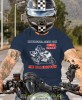 motocykl jest jak media markt nie dla idiotów, granatowa koszulka motocyklowa, motocykl, motocyklista.jpg