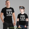 Ojciec i Syn najlepsi przyjaciele , zestaw czarnych koszulek dla taty i syna, na prezent, fajne koszulki, mucha nie siada, rodzina.jpg
