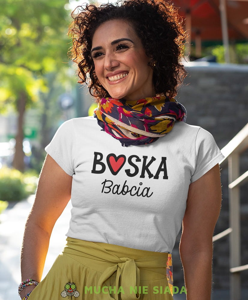 Koszulka dla babci - Boska babcia