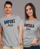 Boska Żona Boski Mąż, szare koszulki dla par, dla męża, dla żony, walentynki, fajne koszulki, t-shirty dla par, mucha nie siada sklep, mns sklep.jpg
