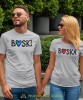 Boska Boski, szare koszulki dla par, dla chłopaka, dla dziewczyny, mąż, żona, walentynki, fajne koszulki, t-shirty dla par, mucha nie siada sklep, mns sklep.jpg