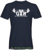 Gym go hard or go home, granatowa męska koszulka na siłownię koszulka sportowa, crossfit, na siłownię.jpg
