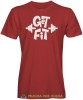 Get Fit, czerwona koszulka na siłownię, męska koszulka, koszulka sportowa, crossfit, gym, na siłownię.jpg