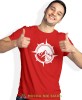 Męska koszulka z nadrukiem - Kompas, góry - Idealna za wypad w góry, czerwona koszulka z nadrukiem, wycieczka w góry, górska wyprawa, T-shirt do miłośników turystyki górskiej, mucha nie siada koszulki.jpg