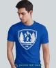 Męska koszulka z nadrukiem - Szwędam się - Idealna za wypad w góry, niebieska koszulka z nadrukiem, wycieczka w góry, górska wyprawa, T-shirt do miłośników turystyki górskiej, mucha nie siada koszulki.jpg