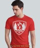Męska koszulka z nadrukiem - Szwędam się - Idealna za wypad w góry, czerwona koszulka z nadrukiem, wycieczka w góry, górska wyprawa, T-shirt do miłośników turystyki górskiej, mucha nie siada koszulki.jpg