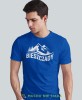 Męska koszulka z nadrukiem - Bieszczady - Idealna na wypad w góry, niebieska koszulka z nadrukiem, wycieczka w góry, górska wyprawa, T-shirt dla miłośników turystyki górskiej, mucha nie siada koszulki.jpg