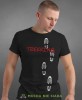 Męska koszulka z nadrukiem - Trekking Ślady butów- Idealna na wypad w góry, czarna koszulka z nadrukiem, wycieczka w góry, górska wyprawa, T-shirt dla miłośników turystyki górskiej, mucha nie siada koszulki.jpg