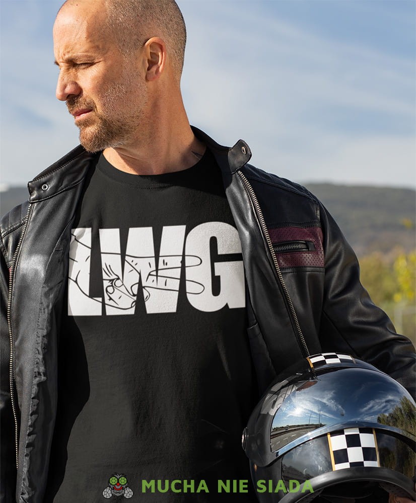 Męska Koszulka motocyklowa - LWG
