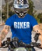 Biker motcykl, niebieska męska koszulka, koszulka dla motocyklisty, koszulki na motocykl, koszulka na motocykl, męska koszulka na motocykl na prezent dla miłośnika motocykli.jpg