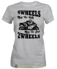 4 wheels move the body 2 wheels move the soul, szara damska koszulka, koszulka motocyklowa, koszulka dla motocyklistki, damska koszulka na motocykl, koszulka dla miłośniczki motocykli, motocykl, mucha nie siada sklep.jpg