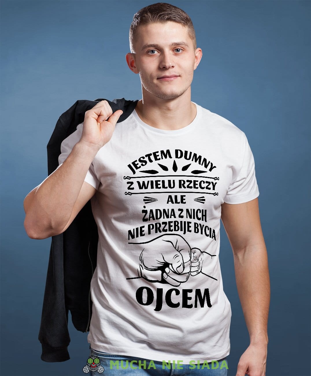 Koszulka Dla Taty - Jestem dumny z wielu rzeczy ale zadna z nich nie przebije bycia ojcem - Na dzień ojca lub urodziny męska koszulka