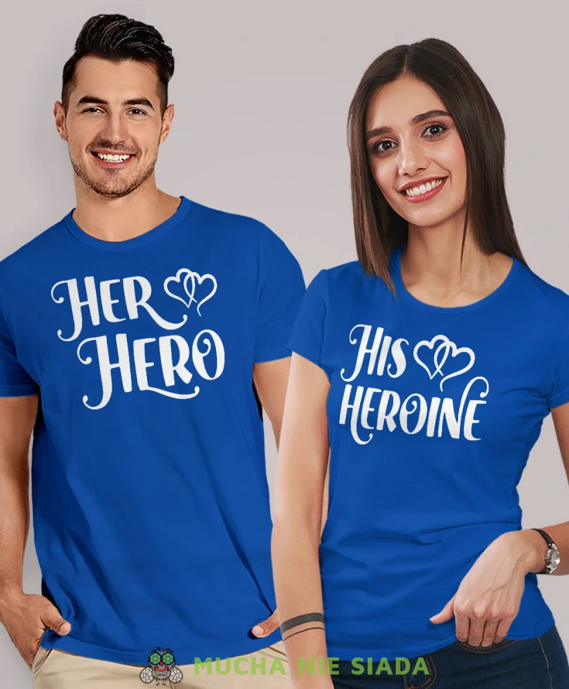 Hero zabawne koszulki dla par, niebieskie koszulki dla par, dla męża, dla żony, dla chłopaka, dla dziewczyny, dla zakochanych, dla par, walentynki, fajne koszulki, t-shirty dla par, mucha nie siada, mns.jpg