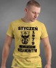 Miś Teddy 20 30 40 50 60 70 80 lat bycia niesamowitym, żółta męska koszulka urodzinowa, na urodziny, na prezent, fajna koszulka, dla chłopaka, dla męża, mucha nie siada, mns.jpg
