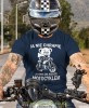 Ja nie chrapię ja śnię że jeżdżę motocyklem, granatowa męska koszulka, koszulka dla motocyklisty, koszulki na motocykl, koszulka na motocykl, męska koszulka na motocykl na prezent dla miłośnika motocykli.jpg