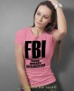 FBI Fajna Bogata Inteligentna, różowa damska koszulka z nadrukiem, fajna koszulka, na prezent dla niej, dla dziewczyny, dla żony, na prezent, damska koszulka, damska koszulka z zabawnym nadrukiemmucha nie siada, mns.jpg