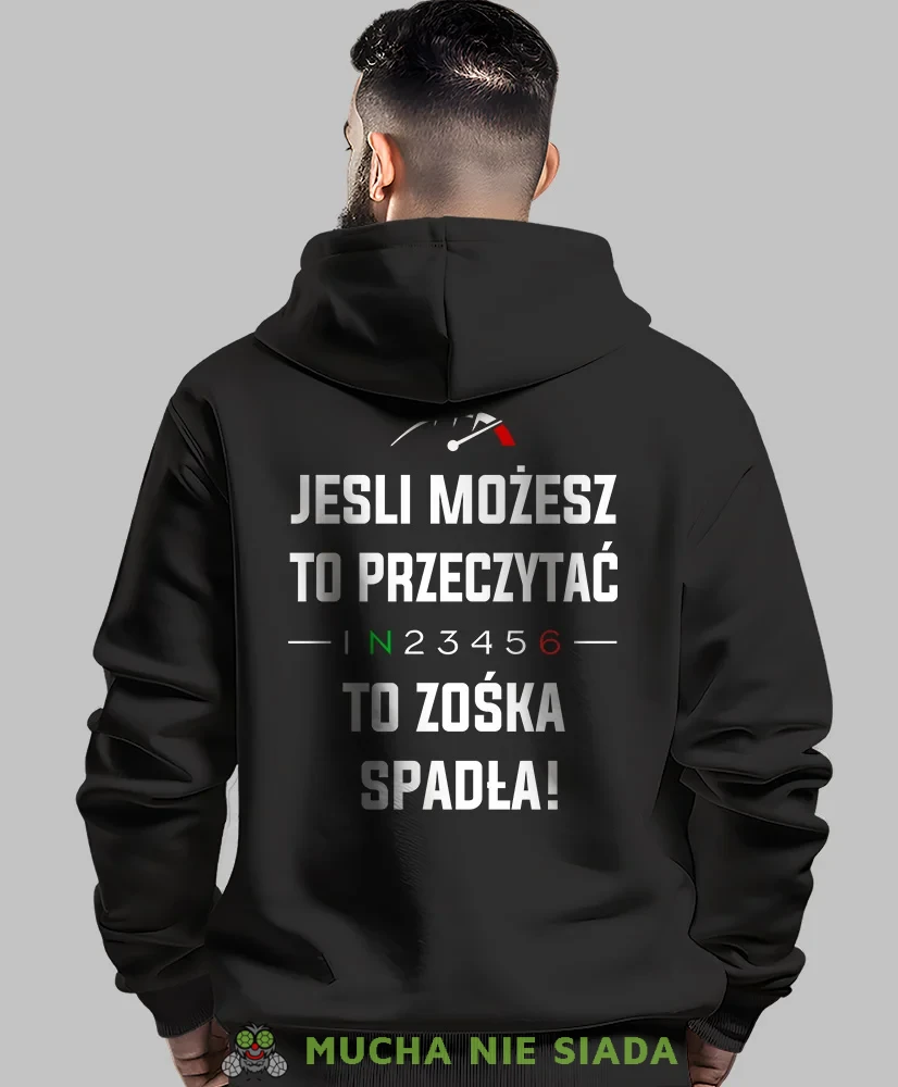 Jeśli możesz to przeczytać, czarna bluza z kapturem, bluza dla motocyklisty, bluzy na motocykl, bluza z kapturem na motocykl, męska bluza na motocykl, na prezent dla miłośnika motocykli.webp