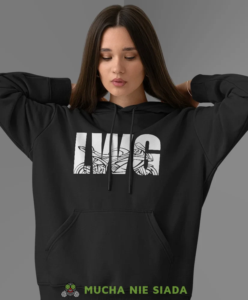 Bluza z kapturem dla motocyklistki - LwG motocykl