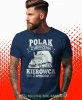 Polak z urodzenia kierowca z wyboru, granatowa koszulka z nadrukiem, prezent dla kierowcy tira, prezent dla kierowcy ciężarówki, koszulka dla kierowcy ciężarówki, koszulki dla kierowcy, mucha niesiada, mns.webp