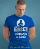 Najlepszy mechanik na świecie, niebieska męska koszulka, prezent dla mechanika, koszulka z nadrukiem dla mechanika, koszulka dla mechanika, koszulki dla mechanika, mucha niesiada, mns.webp