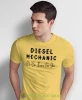 Diesel mechanic, żółta męska koszulka, prezent dla mechanika, koszulka z nadrukiem dla mechanika, koszulka dla mechanika, koszulki dla mechanika, mucha niesiada, mns.webp
