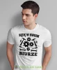 Będę w swoim biurze, biała męska koszulka, prezent dla mechanika, koszulka z nadrukiem dla mechanika, koszulka dla mechanika, koszulki dla mechanika, mucha niesiada, mns.webp